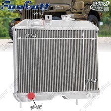 3-row Aluminum Radiator For 1941-1952 Jeep Willys Mb Cj-2a M38 Ford Gpw New 3-row Aluminum Radiator For 1941-1952 Jeep Willys Mb Cj-2a M38 Ford Gpw New
