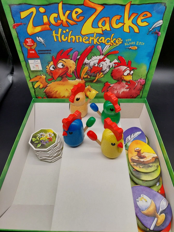 Zicke Zacke Hühnerkacke | Brettspiel | Kinderspiel | Zoch - Bild 4 von 4