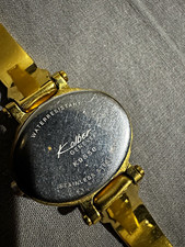 Kolber Geneve K9550 Swiss Made Quartz Analogue Gold Bracelet White Dial WR