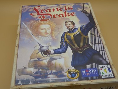 Eagle-Gryphon Brettspiel Francis Drake Mit Den Erweiterungen VG+/NM