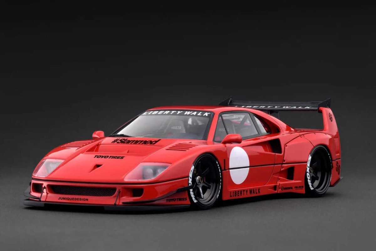 Ignition-Model Ferrari F40 LBWK LB-Works 40 Japan Red 1:18 IG3754