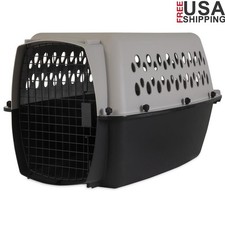 Small Medium Pet Kennel Travel Carrier Dog Crate 26 Inch Safe Durable Portable