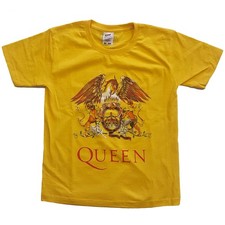Image of Queen Kids T-Shirt: Classic Crest OFFICIAL NEW