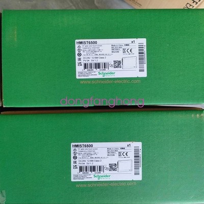 SCHNEIDER HARMONY HMIST6500 10'' WIDE COLOR TOUCH PANEL SCREEN 24VDC