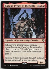 Kazuul, Tyrant of the Cliffs Rare Commander Legends: Battle for Baldur's Gate NM