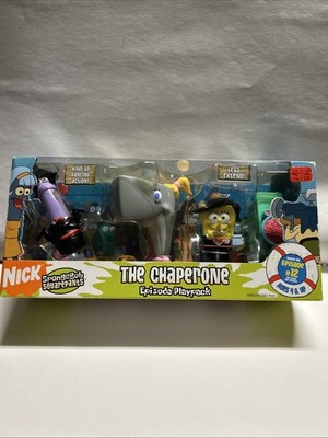 Nick SpongeBob Squarepants The Chaperone Set Episode #12 Playpack 2005 Mattel