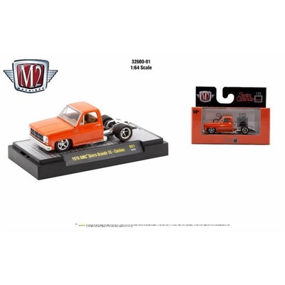 M2 Machines - 1976 GMC Sierra Grande 15 Custom, orange-red - Detroit Muscle 81