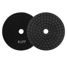 Premium Polishing Pad Stone 4" Final Buff Black Standard Dry Wet 4K RPM