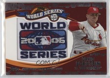 2014 Topps Update World Series MVP Patch David Eckstein #WSP-DE Patch 17wr
