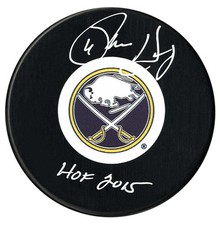 Phil Housley Autographed Buffalo Sabres HOF Inscribed Puck NO TARIFFS