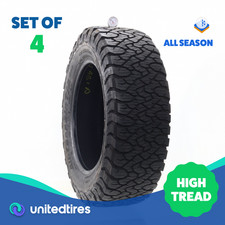 Set Of 4 Used Lt 27565r20 Bfgoodrich All-terrain Ta Ko3 - 11.5-1332