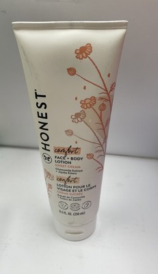 The Honest Company Baby Face + Body Lotion, Comfort Sweet Cream, 8.5 fl. oz
