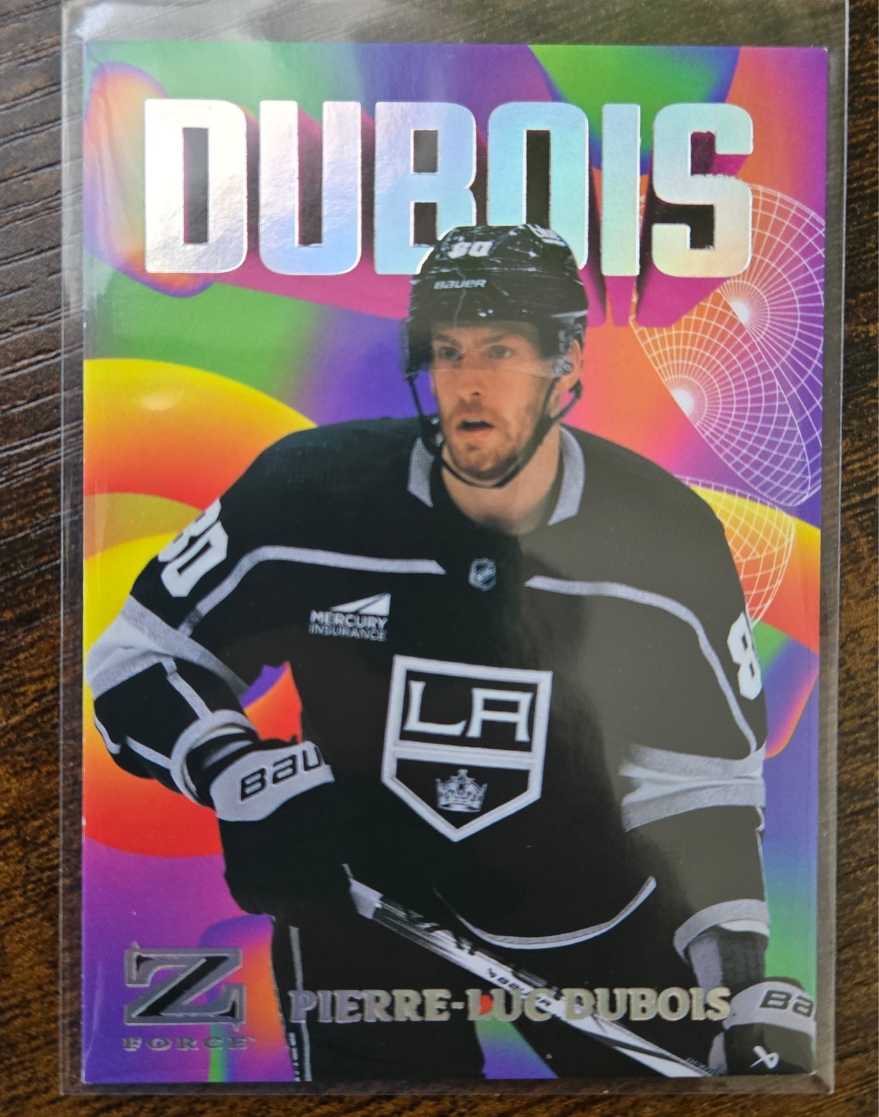 2023-24 Skybox Metal Universe - Z-Force Pierre-Luc Dubois #7 Rave /399