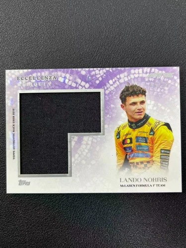 2025 Topps Eccellenza Formula 1 F1 Lando Norris Reliquia Purple 35/50 CRK