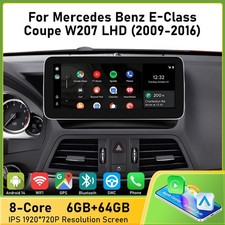 10.25" Android 14 Autoradio Carplay 64GB F&uuml;r Mercedes E-Klasse W207/A207 NTG4.5