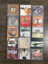 90s Rock + Grunge Cd Lot Of 15 Smashing Pumpkins Pearl Jam Sublime Phish Beck