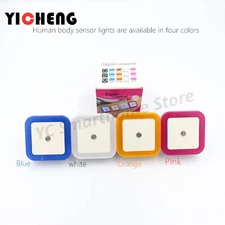 LED Lamp Night Light Square Induction Himalayan Salt Home