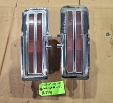 1968 Oldsmobile 88 98 Lh Rh Tail Light Lamp Housings Oem Gm Pair Complete