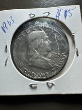 1963 50C Franklin Half Dollar