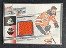 2022-23 SP Game Used NHL All Star Skills Fabrics Leon Draisaitl #AS-35 Oilers