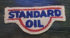 STANDARD OIL Embroidered Sew-On Uniform-Jacket Patch 3 1/4" VINTAGE