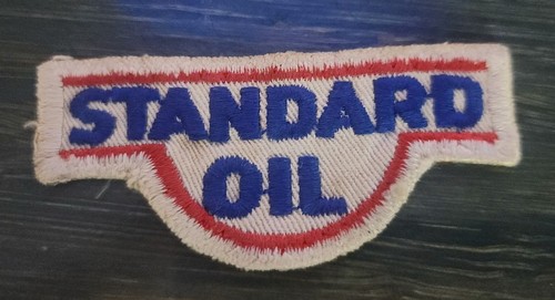 STANDARD OIL Embroidered Sew-On Uniform-Jacket Patch 3 1/4" VINTAGE