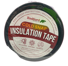 Pipe Insulation Tape 4"x11' Redford Cold Snap Weather Resistant Water Pipe Wrap