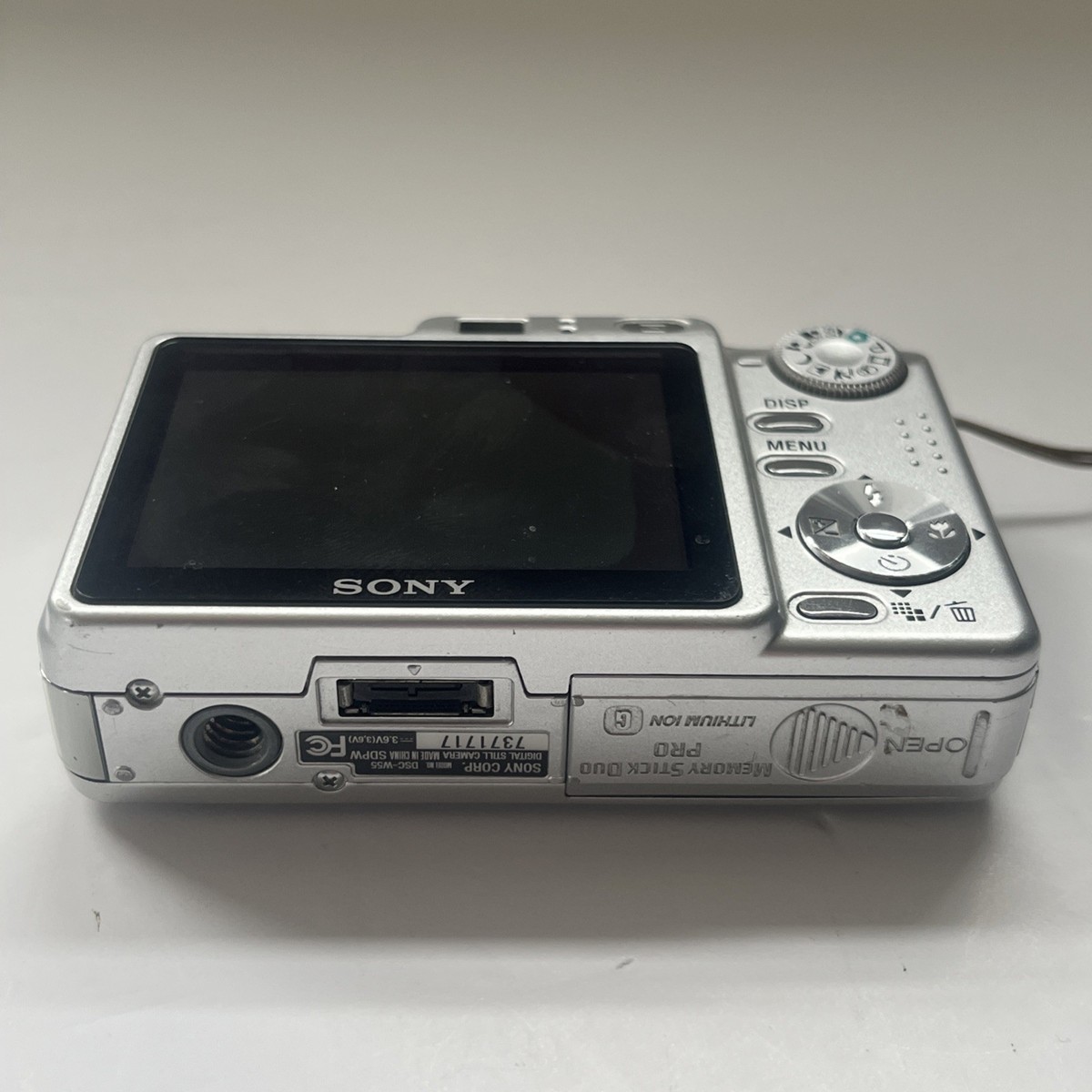 Sony Cyber-Shot DSC-W55 Digital Camera 7.2 MP 3x Optical