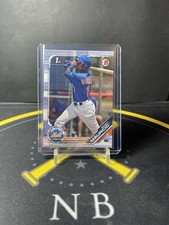 2019 Bowman Ronny Mauricio First Bowman Paper Base