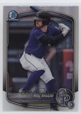 2025 Bowman Draft Chrome Refractor Roc Riggio #BDC-19 1g1q