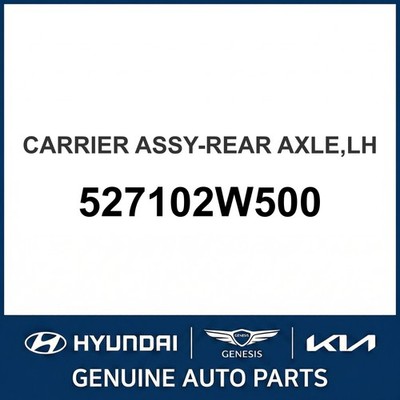 2013-2019 Hyundai Santa Fe Träger Montage-Hinterachse OEM Neu 527102W500
