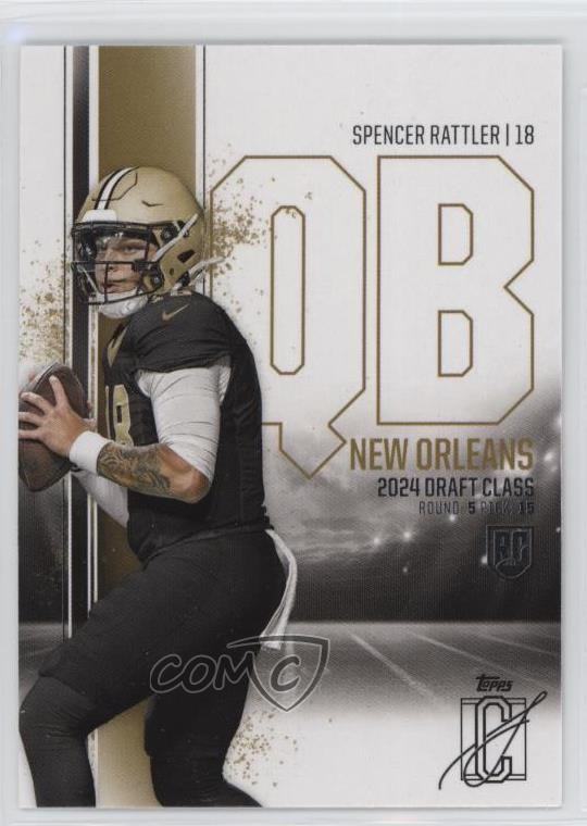 2024 Topps Signature Class Rookies Spencer Rattler #154 Rookie RC