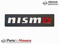 Genuine Nissan Aluminum Metal Emblem Matte Black Nismo Badge 99993-rn211 3 34 X Genuine Nissan Aluminum Metal Emblem Matte Black Nismo Badge 99993-rn211 3 34 X