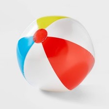 14" Classic Beach Ball: Pool Game Toy for 2 Years