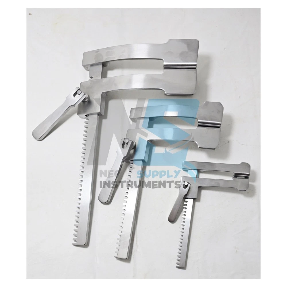 Rétracteur De Côtes Finocchietto - Écarteur Sternal Lames 30mm X 30mm - Neuf