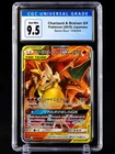 CGC 9.5 Charizard & Braixen GX 008/064 Japanese Remix Bout Tag Team Pokemon