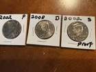 2002 Kennedy Half Dollar 50C P D S Proof Uncirculated Uncertified Ungraded Set