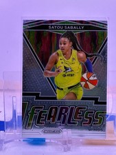 2021 Panini Prizm WNBA Fearless Insert #2 Satou Sabally 