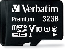 32GB UHS-I microSDHC Card with Adapter for High-Quality Imaging