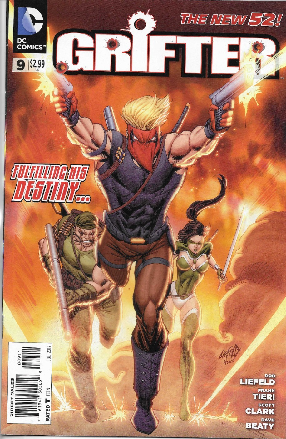GRIFTER (2011) #9 - Back Issue (S)