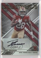 2021 Panini XR Luminous Endorsements /99 Trey Sermon #LUM-TSE Auto 7xr