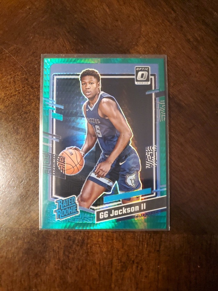 2023-24 Donruss Optic Green Shock #228 GG Jackson II RR(C)