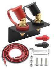 250A Battery Jump Post Remote Terminals Jumper Post Kit with Cover 47 Type B