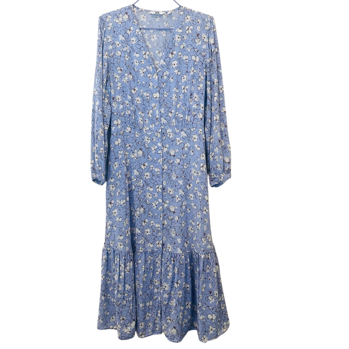 sachin and babi light blue dress Pink Floral Dress - Empire Waist Maxi Dress - V-Neck Maxi Dress
