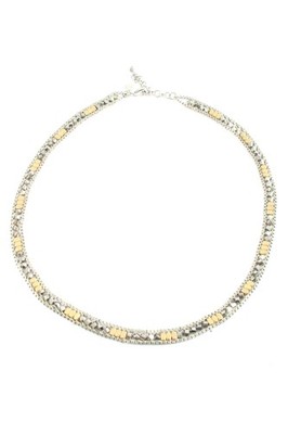 STELLA & DOT Collier Damen silberfarben Casual-Look