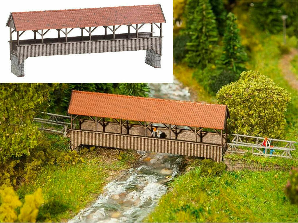 Ponts Ferroviaires Faller Échelle Z - Bâtiments Et Accessoires - Neuf