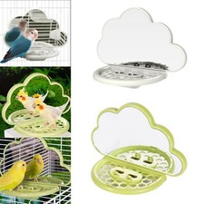 Parrot Bird Mirror Toy Bird Swing Toy Bird Mirror Stand