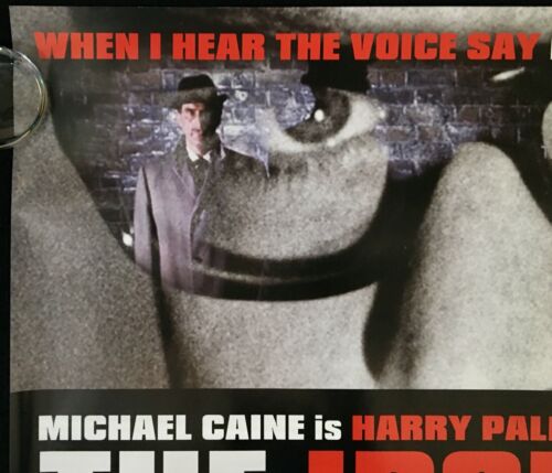 Ipcress File ORIGINAL Quad Movie Cinema Film Poster Michael Caine 2000s RR - Imagen 2 de 8