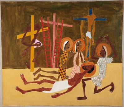 Lamentation : William H. Johnson : 1944 : Archival Quality Art Print 13x19
