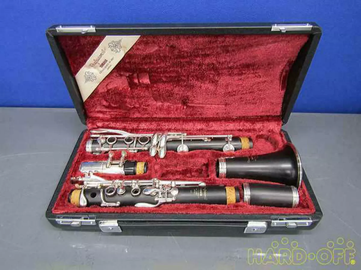 YAMAHA CLARINET Professional YCL-651 with Hard & Soft Case from JAPAN